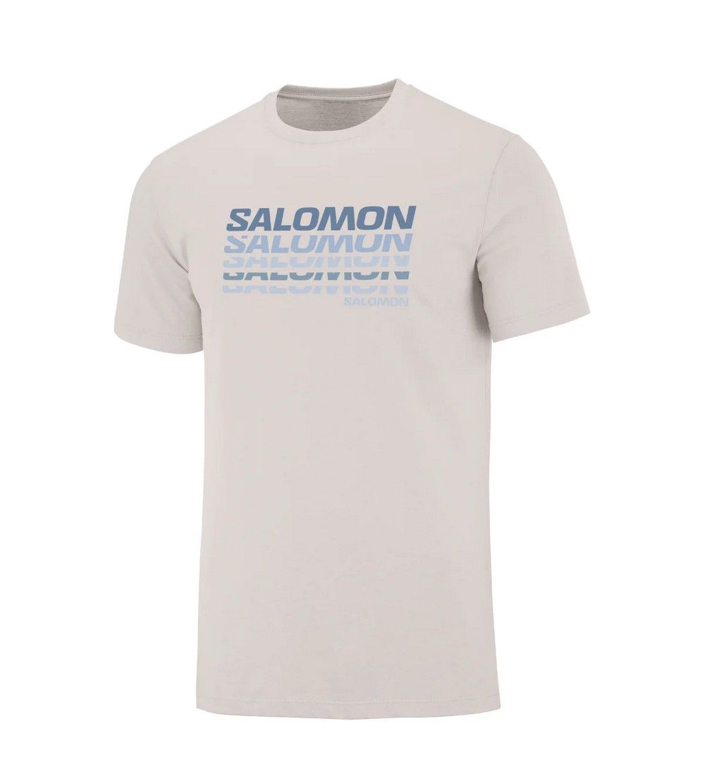 Remera Salomon Ss Tee M Estampado Manga Corta Logo