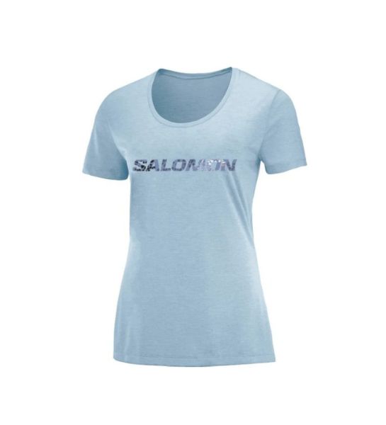 Remera Salomon Ss Tee Manga Corta Mujer Algodon