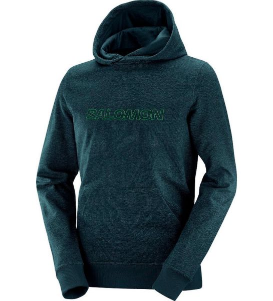 Buzo Salomon Logo Lt Hoodie Hombre