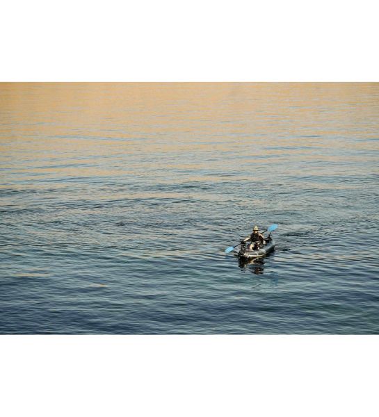 Canoa Inflable Aquaglide Blackfoot Angler Pesca