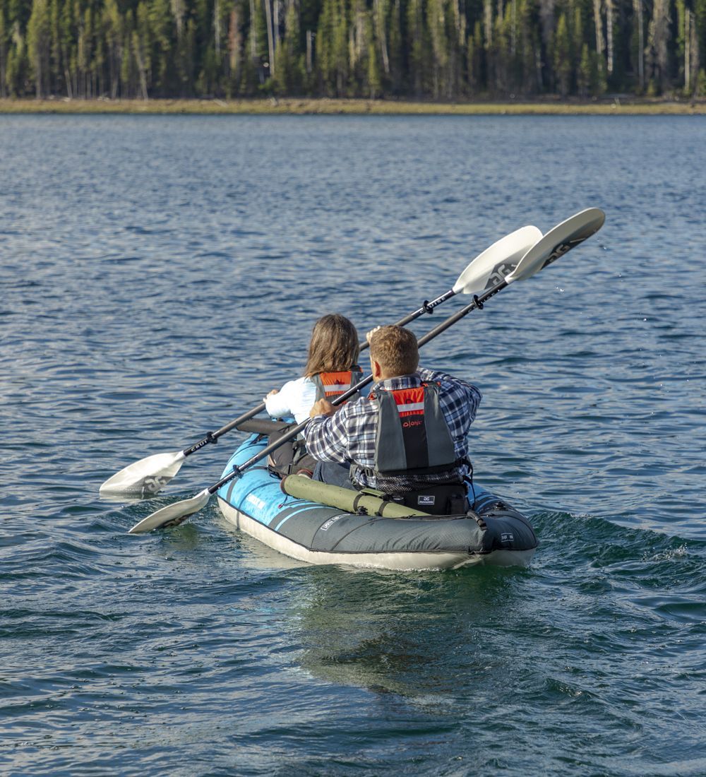 Combo Aquaglide Chinook 100 Inflador 2x Remo 245cm