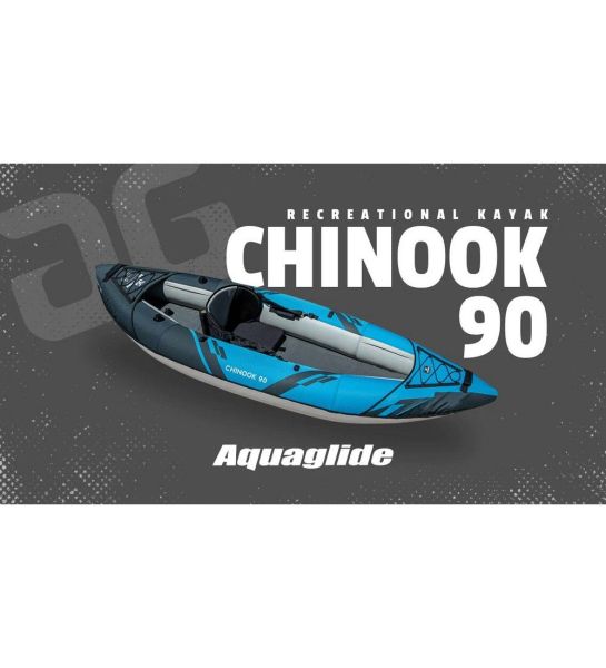 Combo Aquaglide Chinook 90 Inflador Remo 245cm