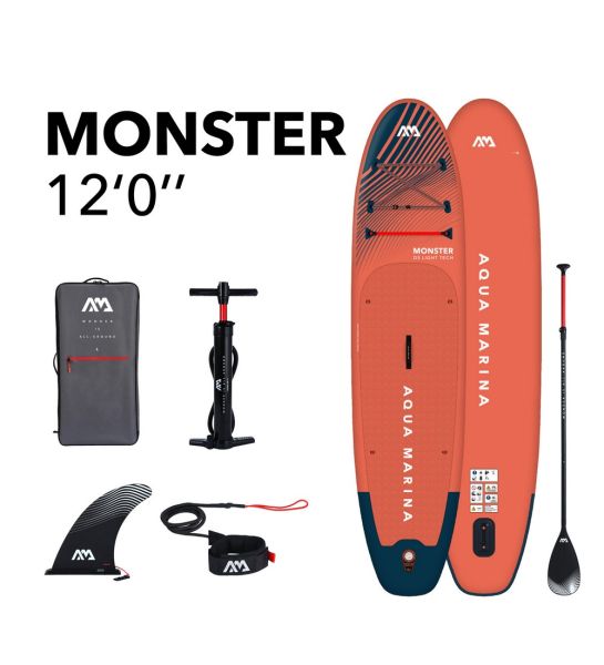 Tabla Sup Inflable Aquamarina Monster 170 Kg