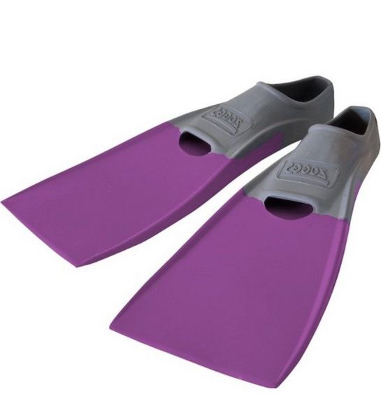 Aletas Natacion Zoggs Long Blade Rubber Fin