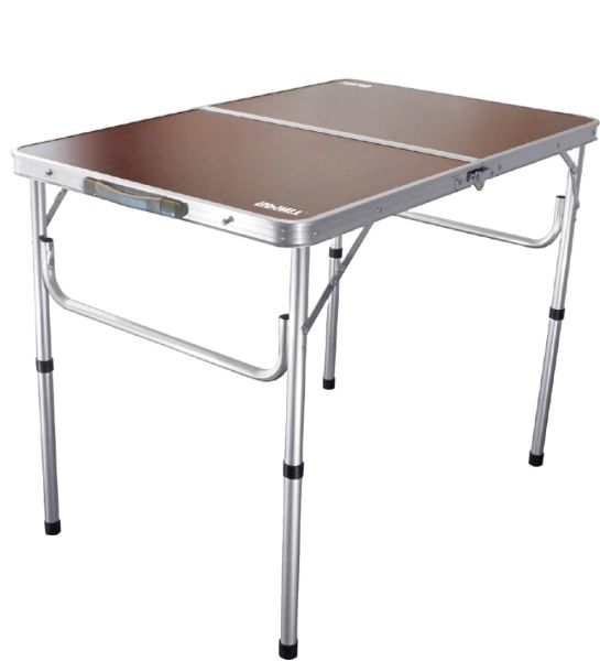 Mesa De Camping Spinit Classic Aluminio Madera