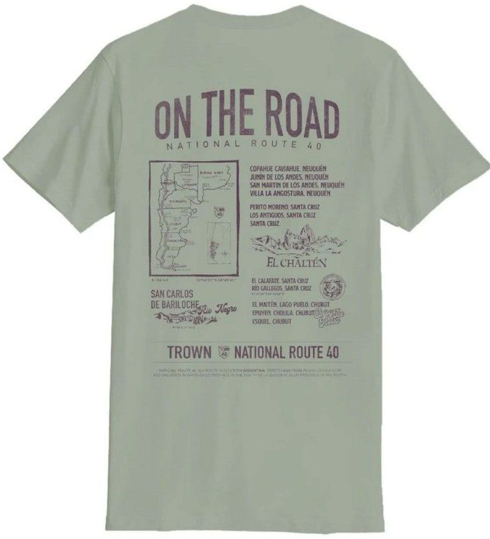 Remera Trown On The Road Unisex