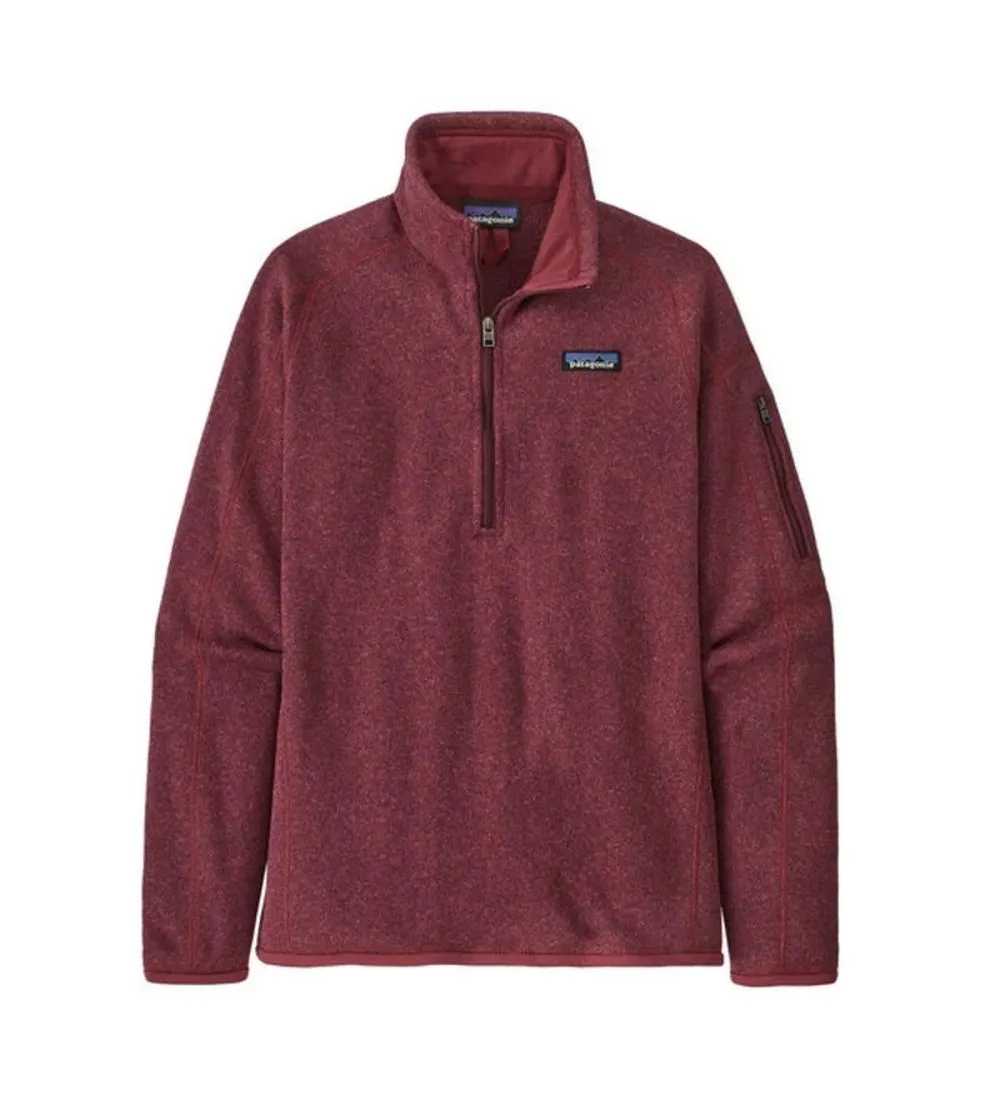 Buzo Patagonia Better Sweater 1/4 Cierre Ansilta Polar Mujer