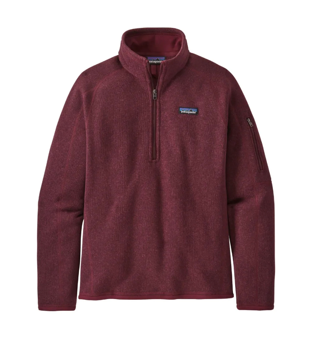 Buzo Patagonia Better Sweater 1/4 Cierre Ansilta Polar Mujer