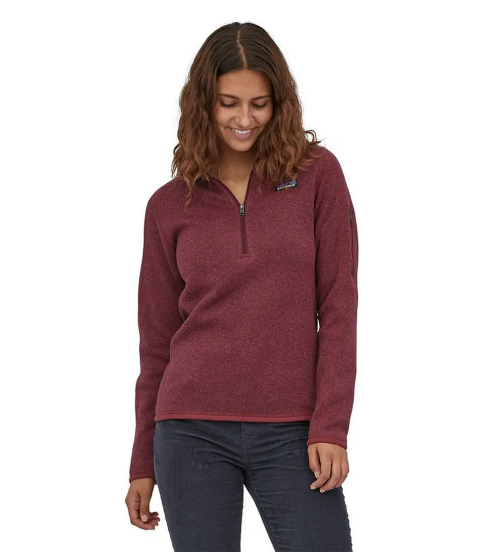 Buzo Patagonia Better Sweater 1/4 Cierre Ansilta Polar Mujer