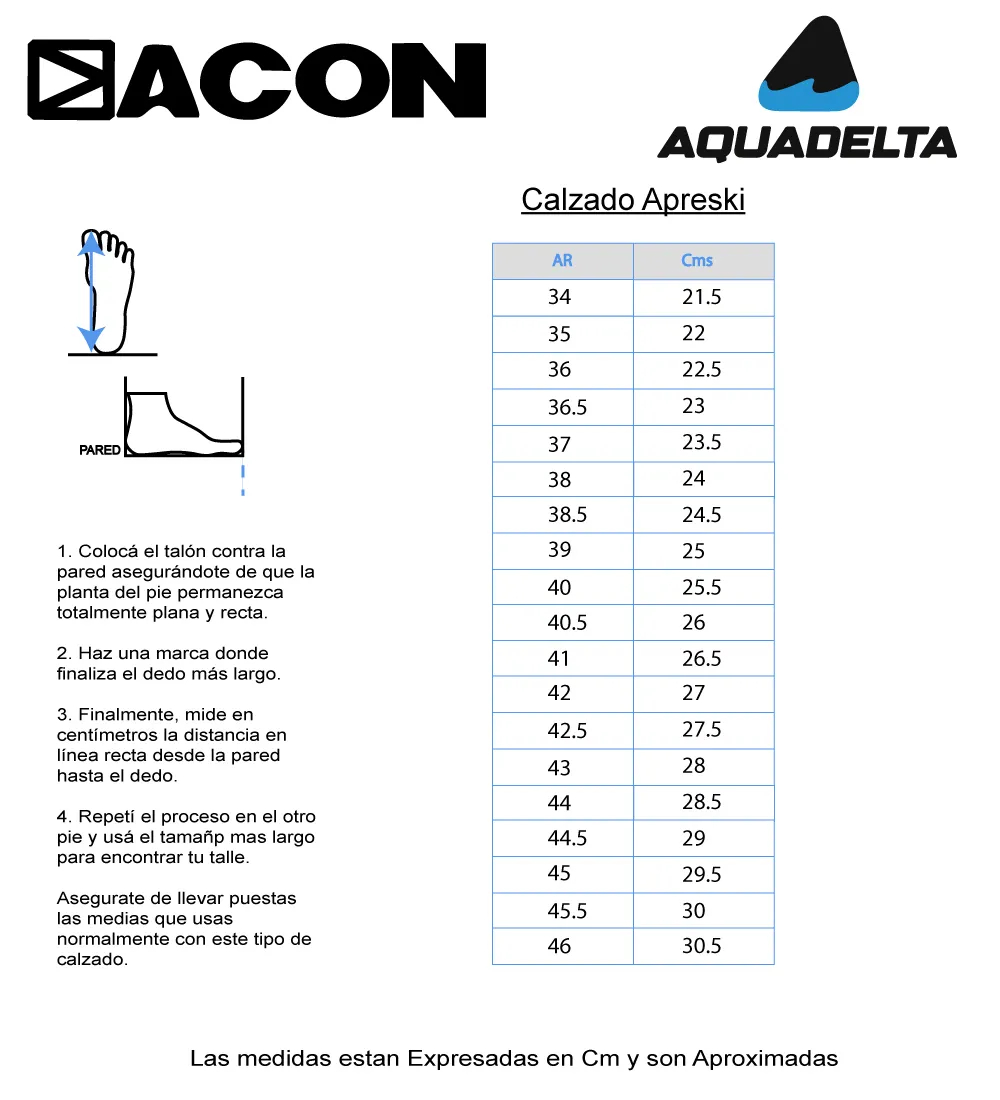 Botas Apreski Acon Patagonia Nieve Montaña Trekking Unisex