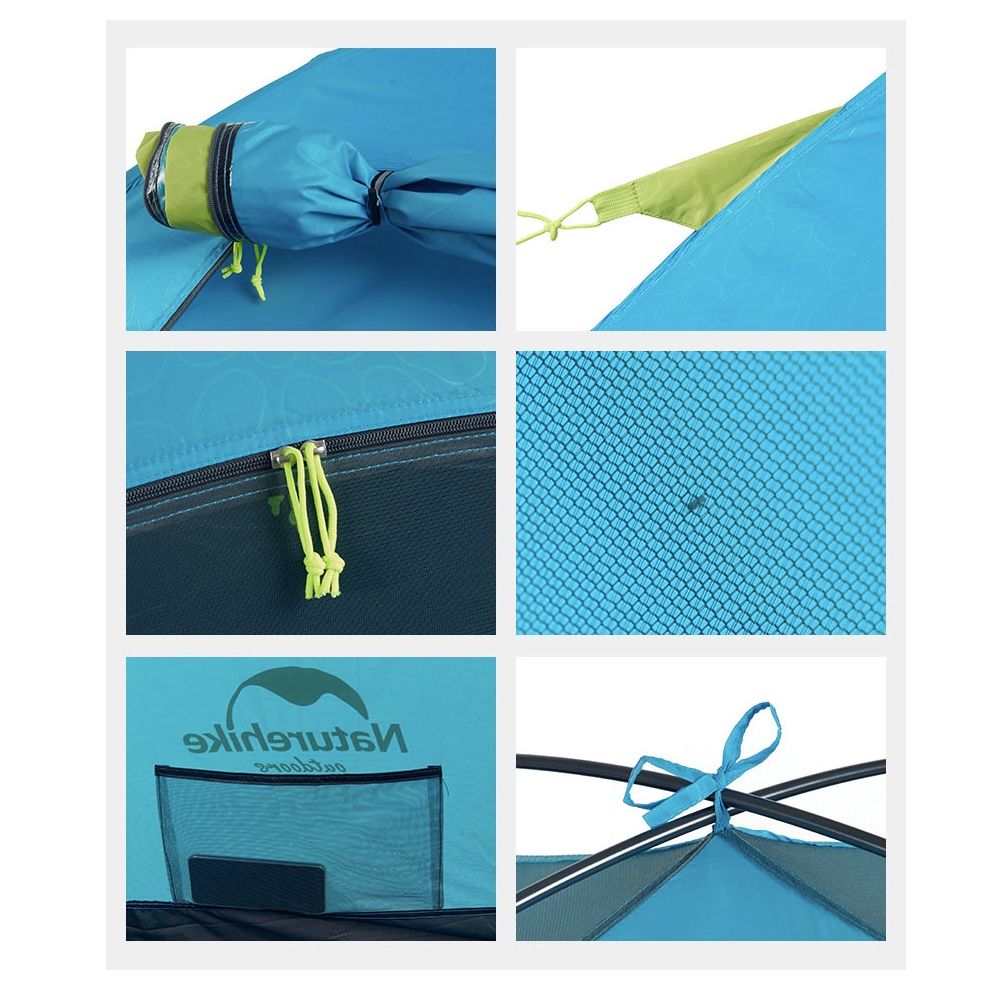 Naturehike P Series 2 Personas Varillas Aluminio