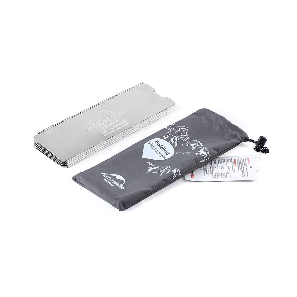 Naturehike Paravientos Plegable Aluminio 10 Placas