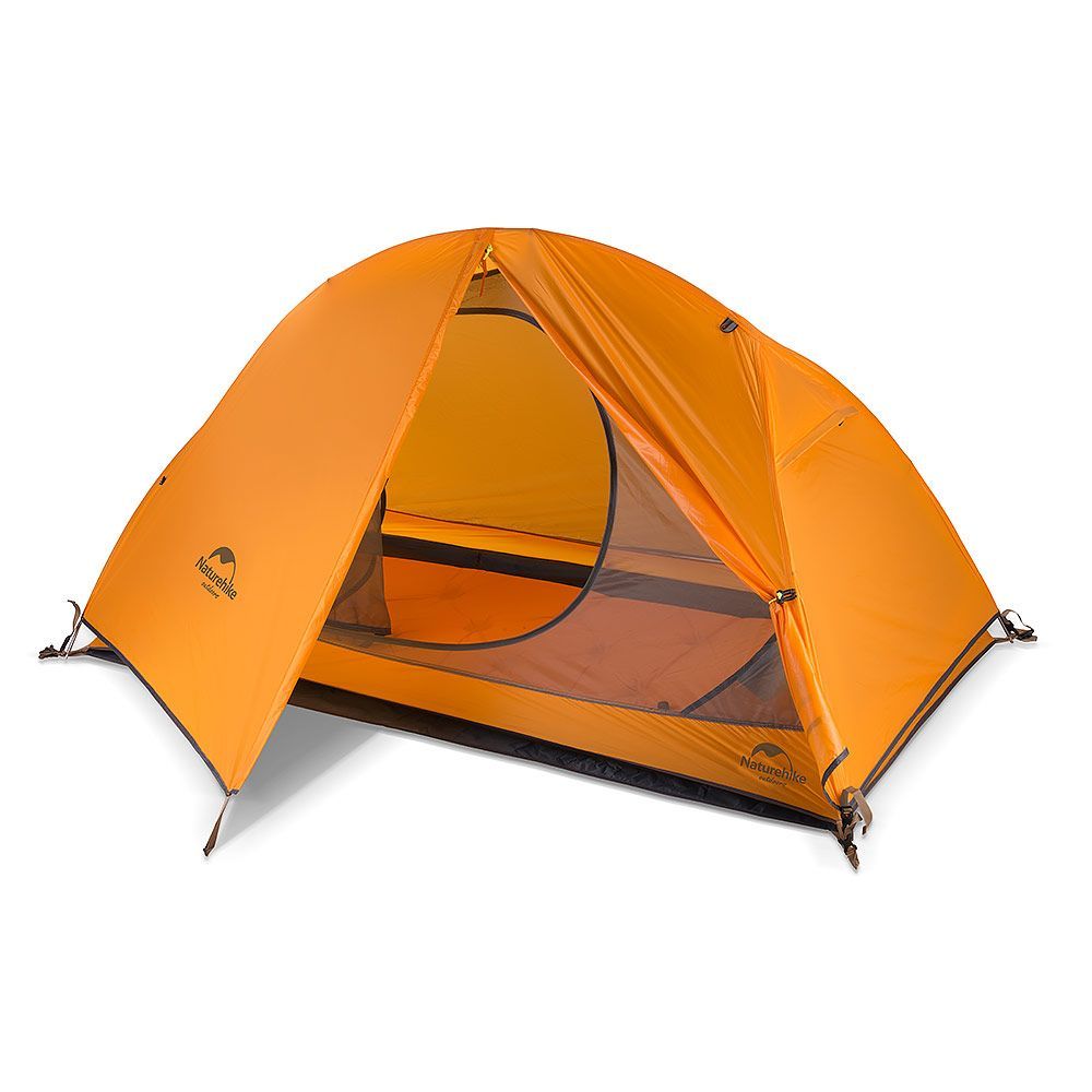 Naturehike Spider 1 Persona Carpa Cicloturismo Nylon 20d + Mat
