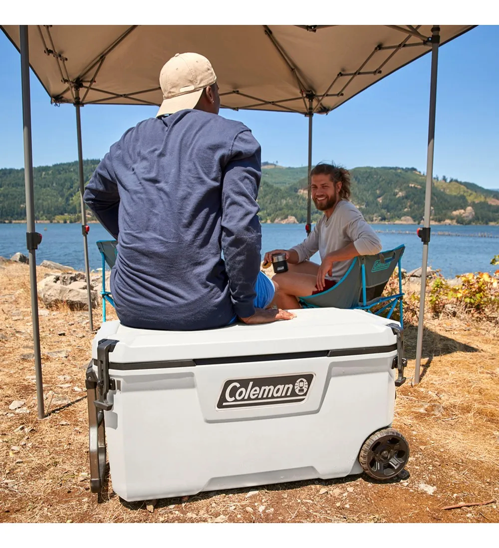 Conservadora Coleman Convoy Marine 100qt C/r White