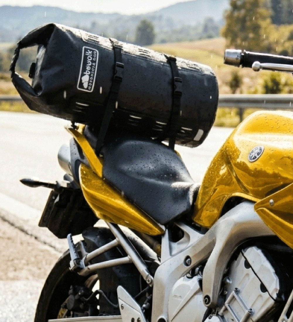 Bolso Estanco Bewolk Moto Entrada Simple 25 Litros