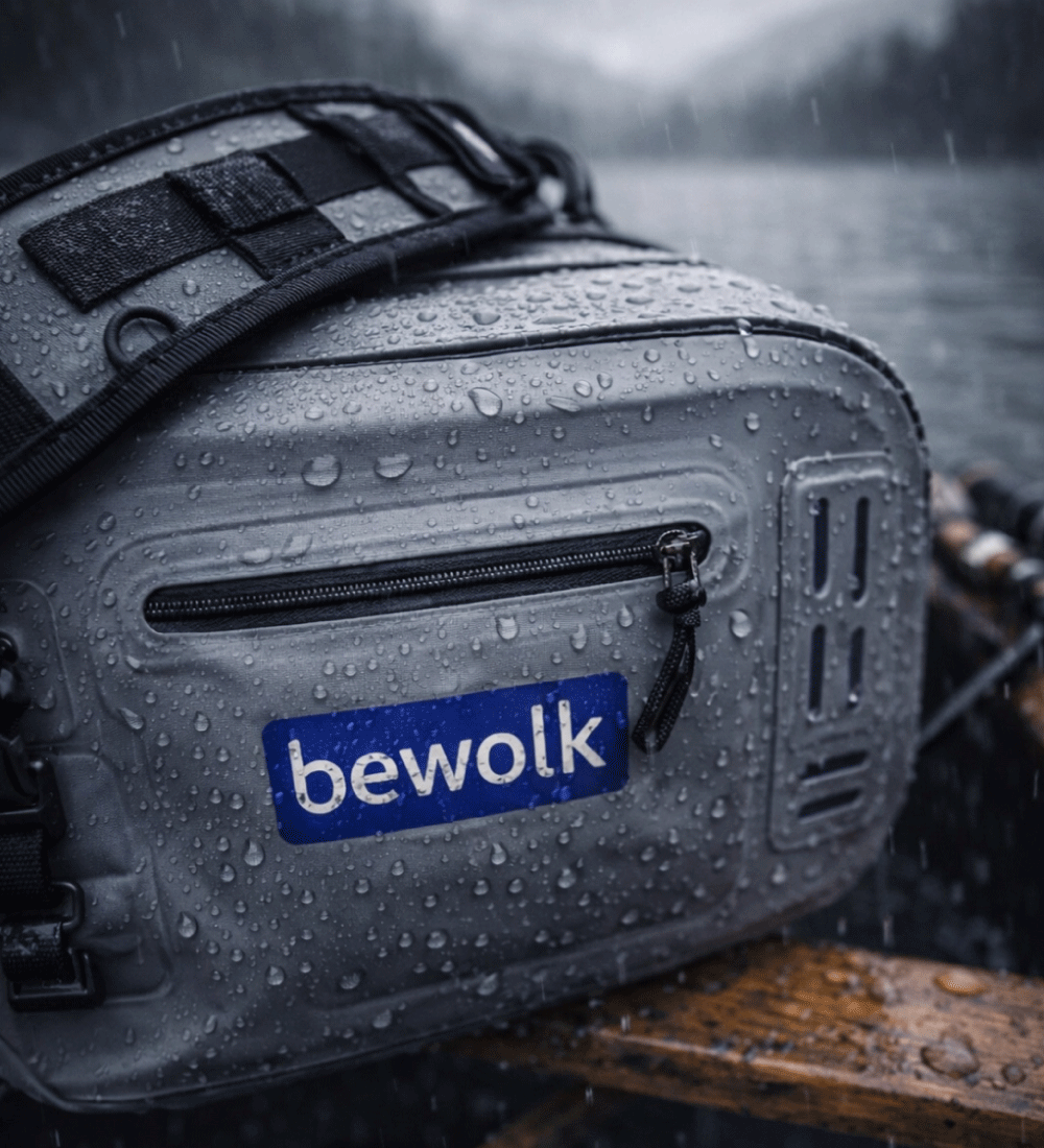 Riñonera Bewolk Con Cierre Y Cinta De Hombro 9 Litros