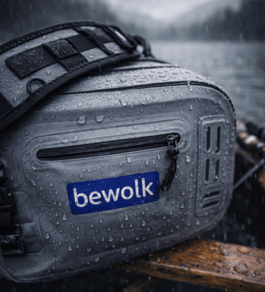 Riñonera Bewolk Con Cierre Y Cinta De Hombro 9 Litros