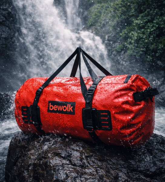 Bolso Urbano Bewolk Cierre Estanco 100 Litros Con Solapa