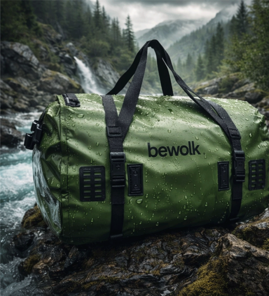 Bolso Urbano Bewolk Cierre Estanco 75 Litros Con Solapa