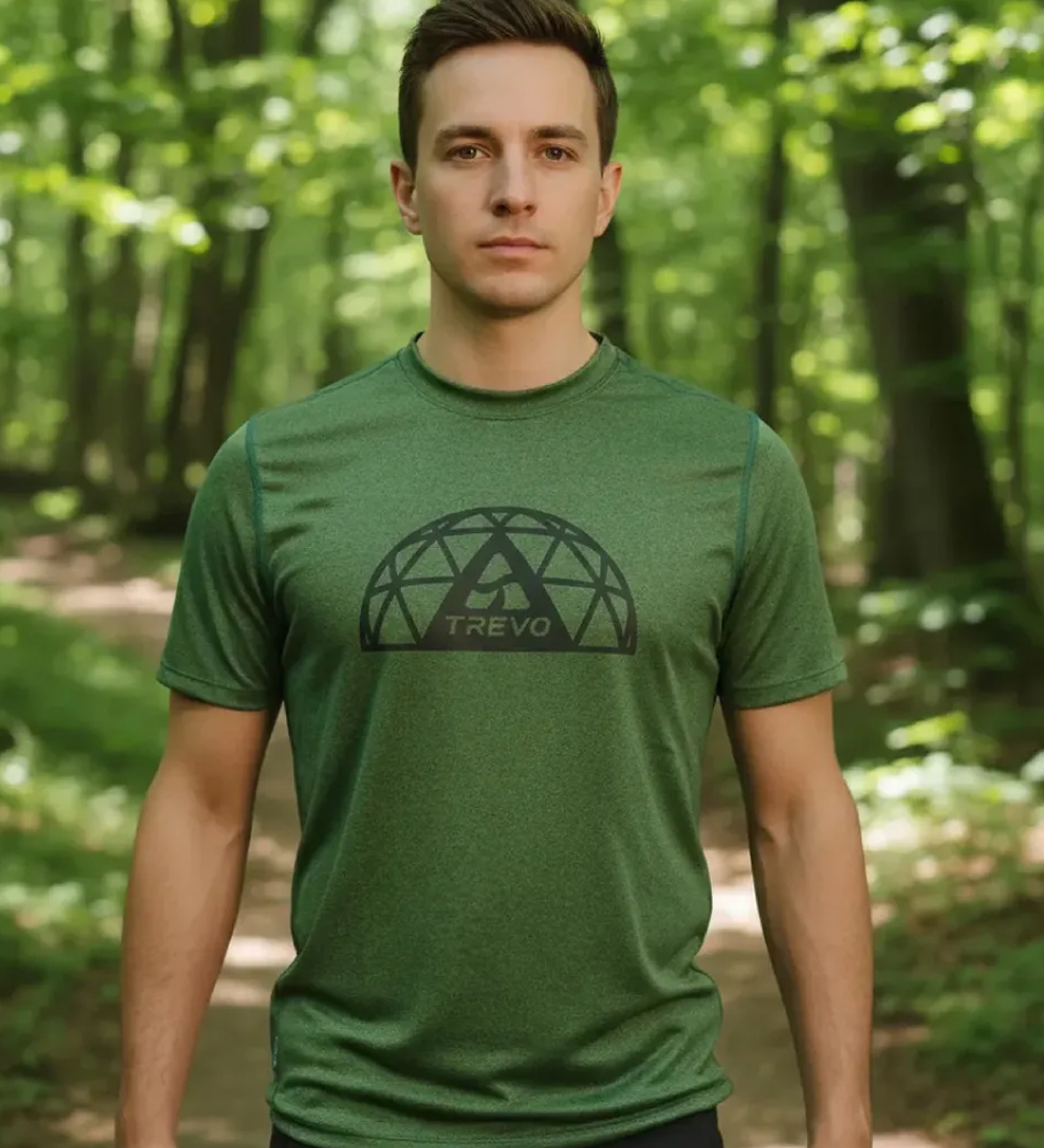 Remera Deportiva Y Trekking Trevo Tabaquillo Secado Rapido Filtro Uv+30 Hombre