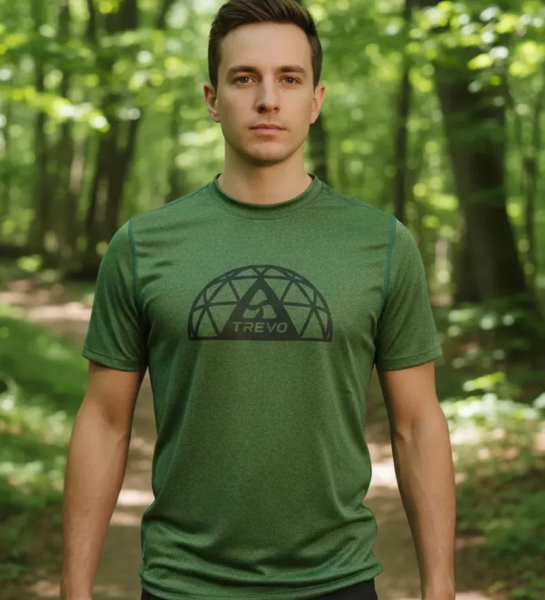Remera Deportiva Y Trekking Trevo Tabaquillo Secado Rapido Filtro Uv+30 Hombre