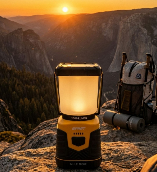 Linterna Recargable Farol Led Spinit Multi 1000r