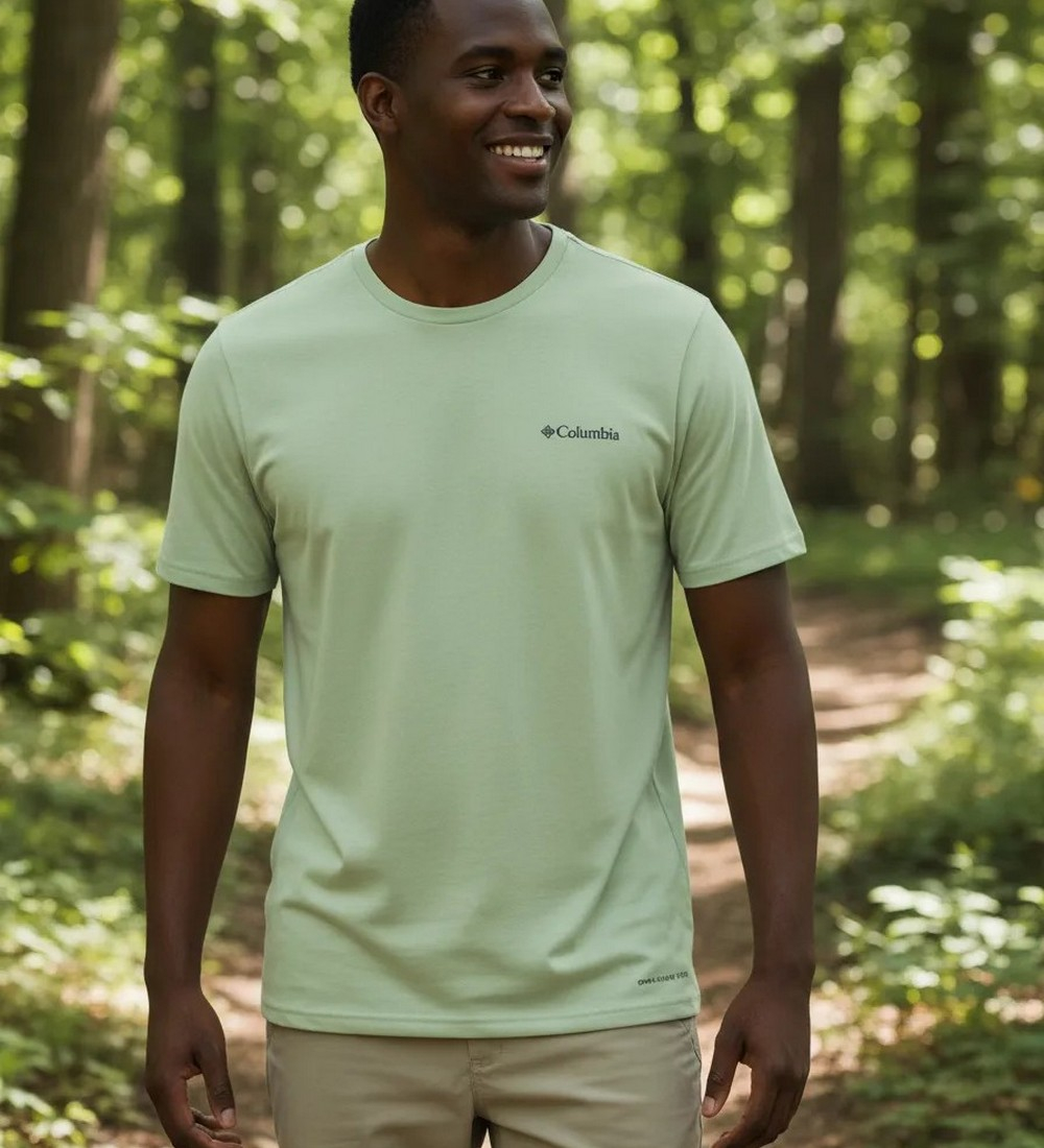 Remera Columbia Sun Trek Filtro Uv 50+ Hombre