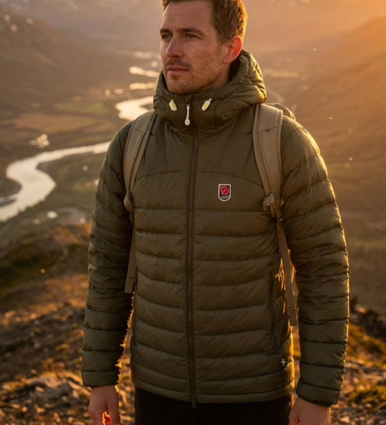 Campera De Pluma Fjallraven Expedition Pack Down Hoodie Hombre