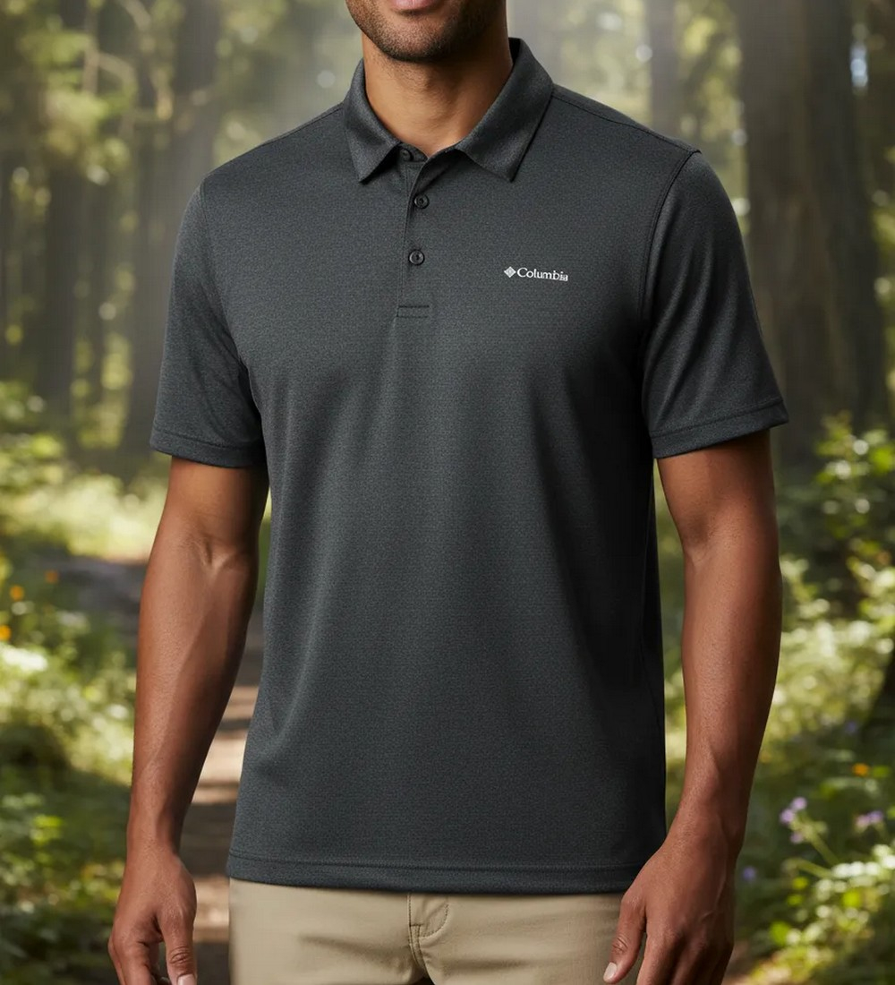 Chomba Columbia Polo Tech Trail Filtro Uv 50 Hombre