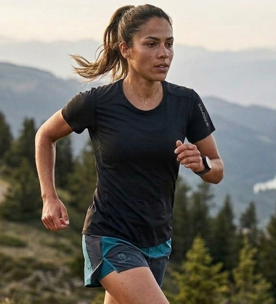 Remera Dryfit Salomon Predict Ss Tee Mujer