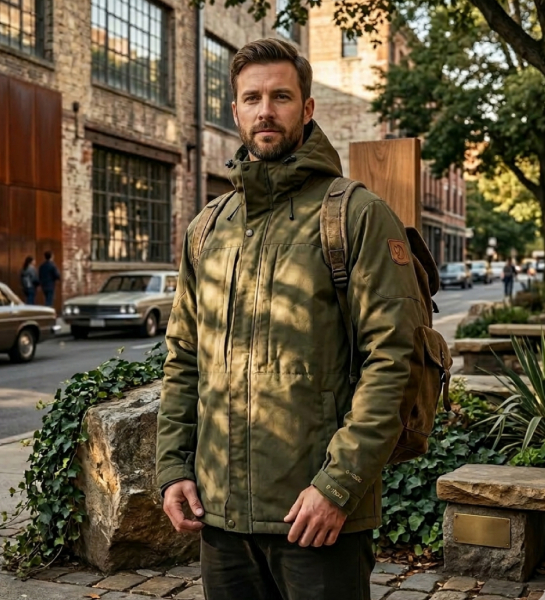 Campera Fjallraven Skogso Padded Jacket Hombre