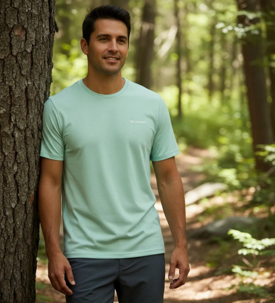 Remera Columbia Sun Trek Filtro Uv 50+ Hombre