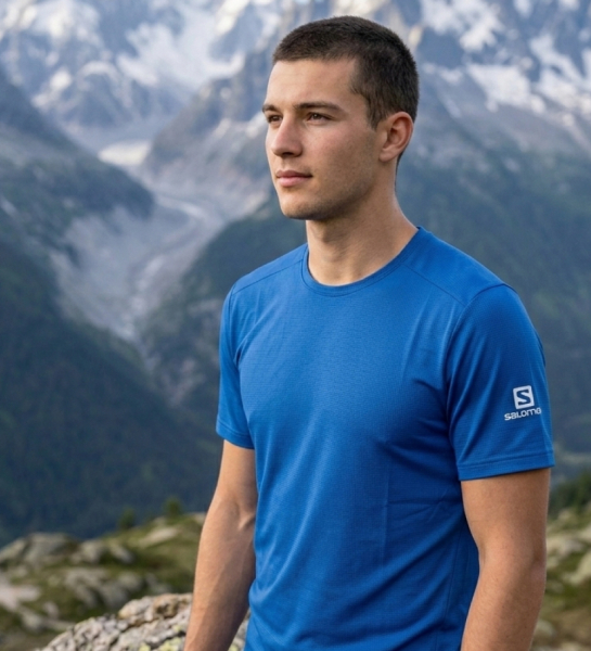 Remera Dryfit Salomon Xa Lite Training Hombre