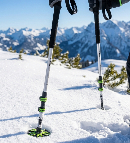 Bastones Trekking Acon Aluminio 3 Piezas