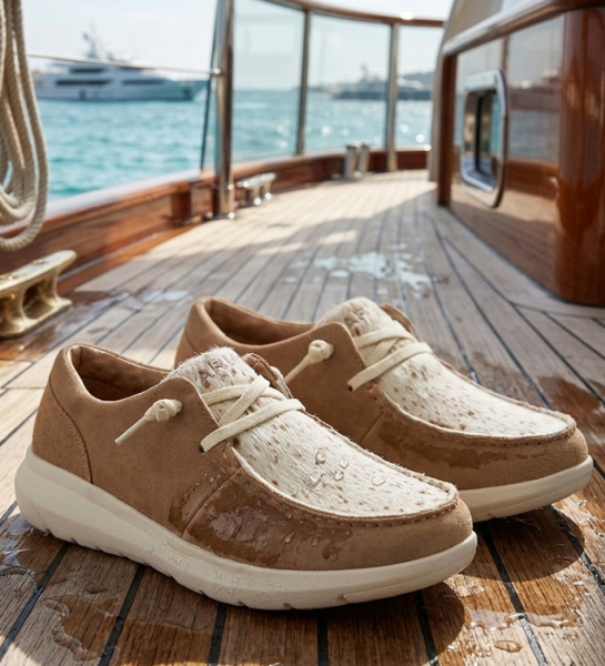 Zapatillas Nauticas Hilo Gamuza Ariat Mujer