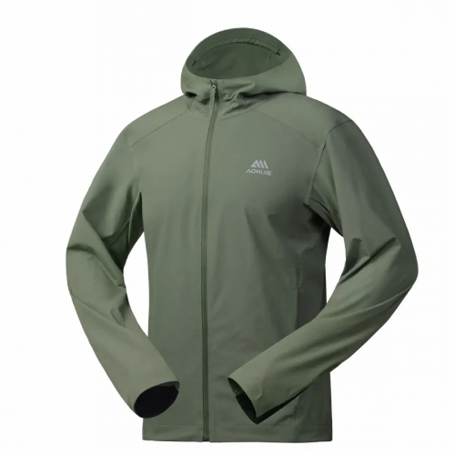 Campera Rompeviento Running Hombre Ultraliviana Aonijie F5243