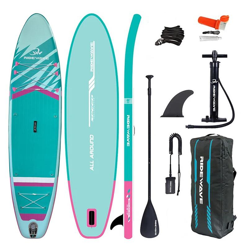 Tabla Stand Up Paddle Inflable Ridewave Serie Aeroflow 157 Kg