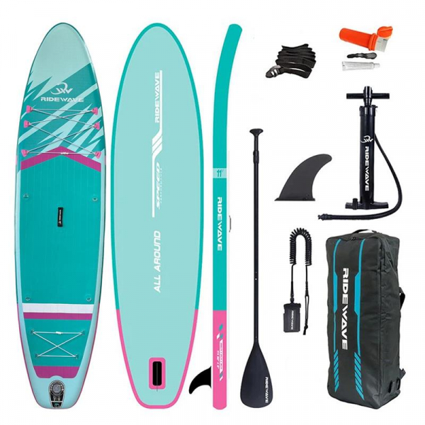 Tabla Stand Up Paddle Inflable Ridewave Serie Aeroflow 157 Kg