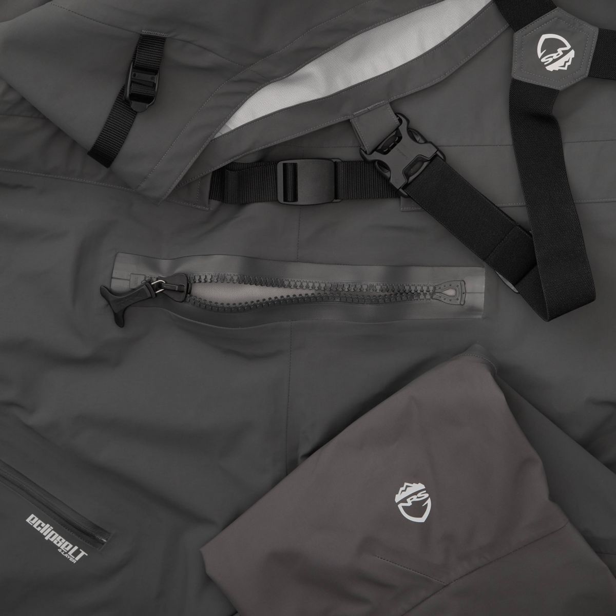 Pantalón Bib Impermeable Nrs Sidewinder Dry Bib Pesca Fly Fishing