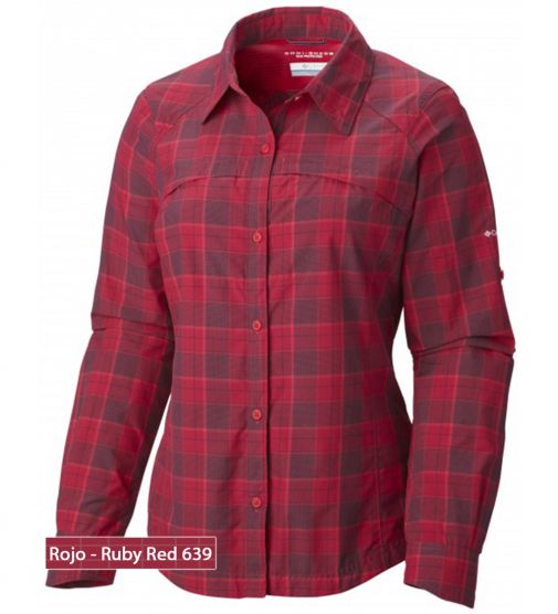 Camisa Silver Ridge Plaid Columbia Mujer