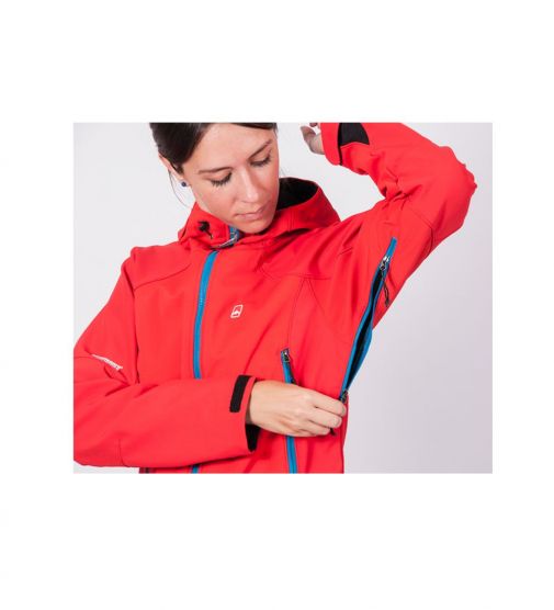 Campera Ansilta Raptor Pro Softshell Mujer