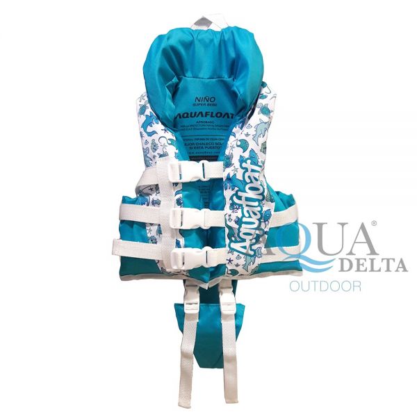 Chaleco Daf Ski Bebe Estampado Aquafloat 15kg