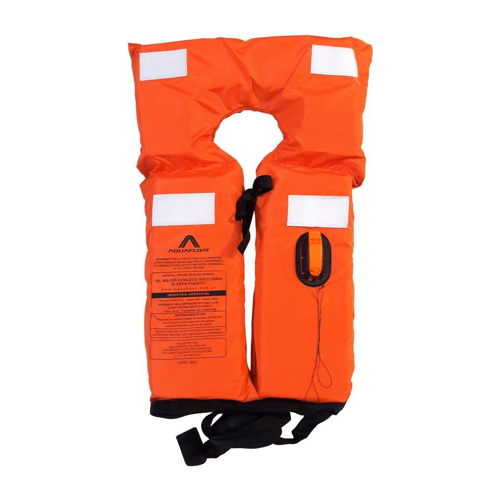 Chaleco Salv. Aquafloat Poncho Reflectivo Silbato