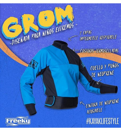 Chaqueta Impermeable Freeky Grom Niños