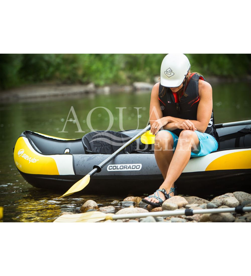 [ARCHIVADO] Canoa Inflable Sevylor Colorado 2p Combo