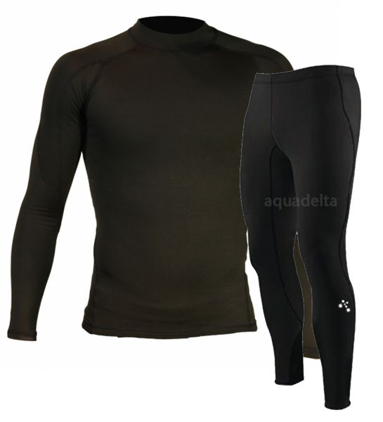 Conjunto Remera Y Calza Dryskin Thermoskin Hombre