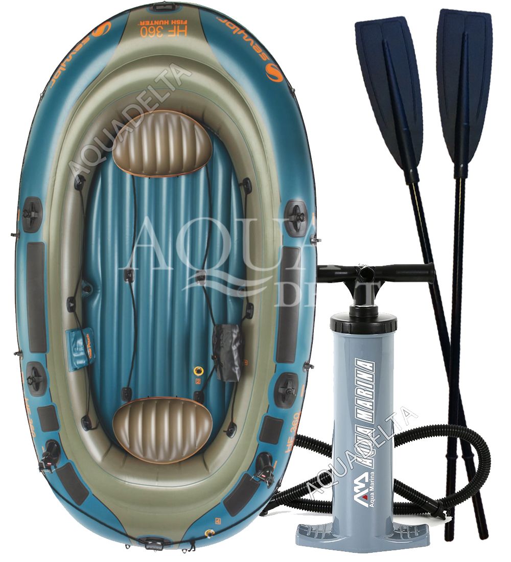 Combo Bote Inflable Fish Hunter 360 Sevylor Tienda de indumentaria y