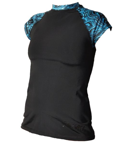 Lycra Filtro Uv Dama Manga Corta Folau