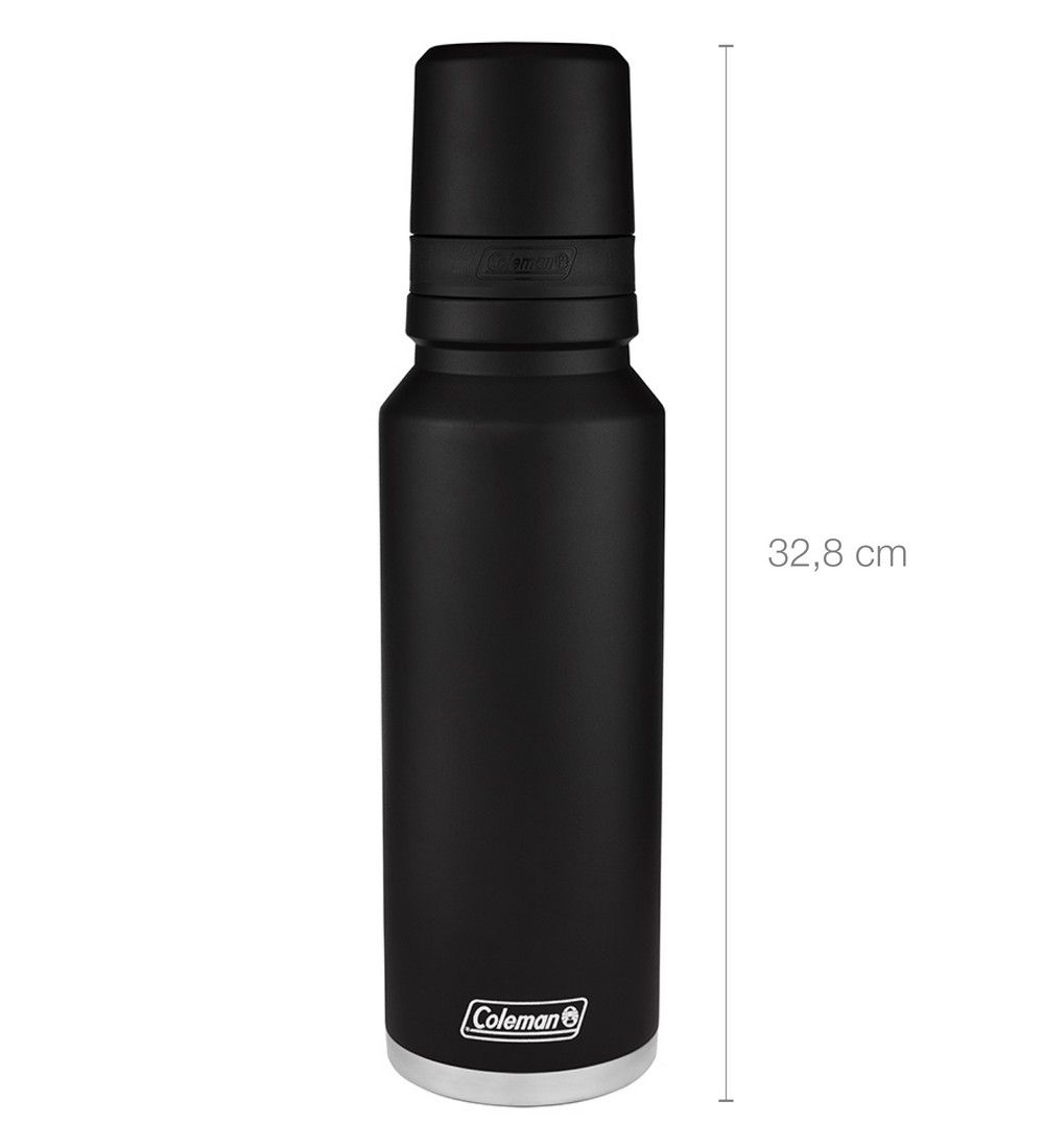 Termo Coleman Negro Original 1,2L Acero Inoxidable 37h Calor